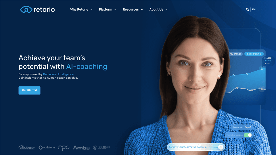 Retorio homepage